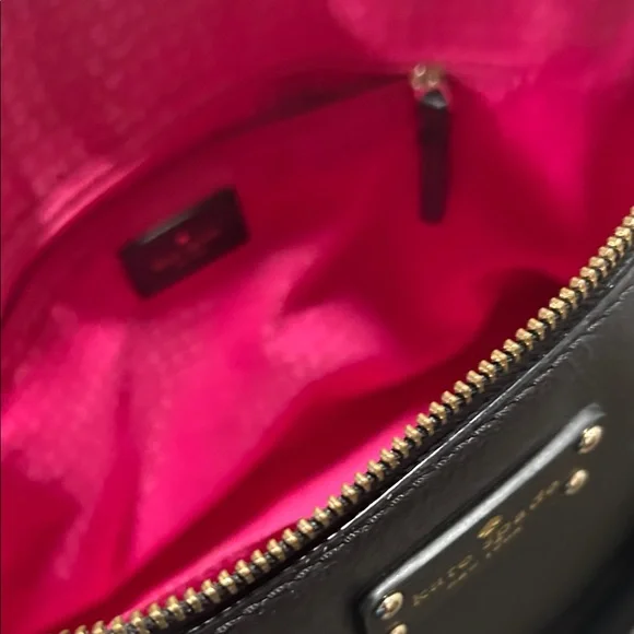 Kate Spade Black Leather Satchel - Picture 8 of 10